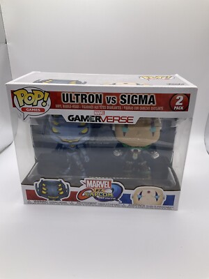 Funko POP! Spiele Marvel vs. Capcom Infinite - Ultron v. Sigma 2-Pack Bobbleheads