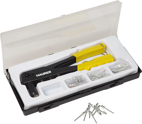 99983 - RIVETTATRICE MANUALE PER RIVETTI IN ALLUMINIO/ACCIAIO maurer 2,4-3,2-4-4