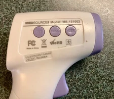 MEDSOURCE MODEL MS-131002 NON-CONTACT FOREHEAD THERMOMETER