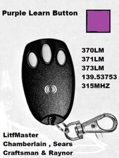 For Sears Craftsman 139.53753 3 button Garage Door Opener Remote 315mhz 371LM
