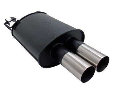 NOVUS SPORTAUSPUFF BMW 5er E39 520i / 523i / 525i / 528i / 530i 2x76 RL-DESIGN