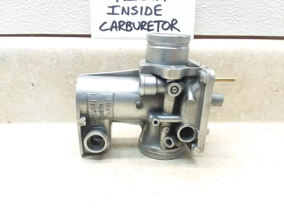 Carburador de colección 1975 Kawasaki Z1 900 Z1-B stock (dentro derecho) carrocería de carburador PJ-13 Foto 2 de 4