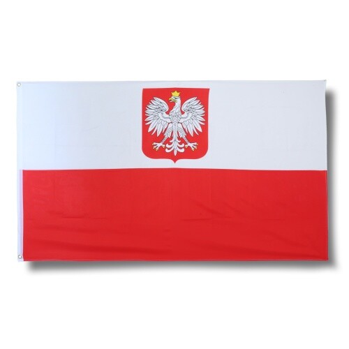 Stock-Flagge : Polen / Premiumqualität, 9,95