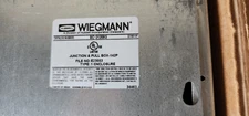 Wiegmann SC121208G Carbon Steel Enclosure, 12 In H, 12 In W, 8 In D, Nema 1,