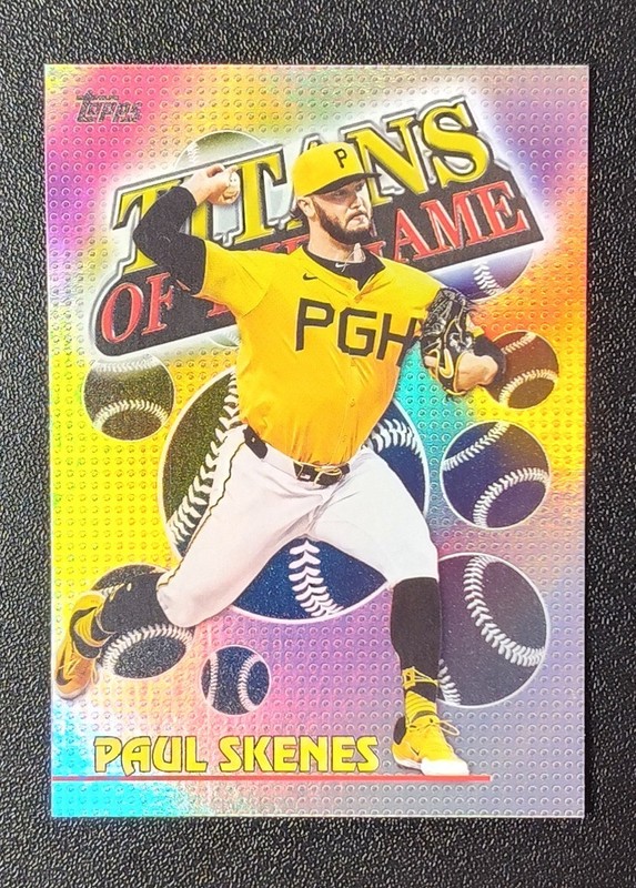 2026 Topps Paul Skenes Titans Of The Game #TOG-14 Pirates