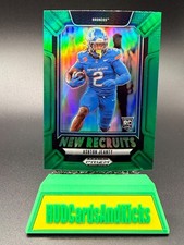 2025 Panini Prizm Draft Picks - New Recruit -Ashton Jeanty - Green Prizm