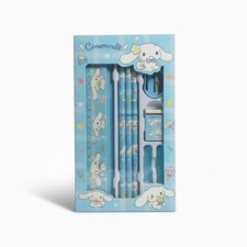 Sanrio Cinnamoroll Stationery Gift Set Pencil Pen Ruler MSRP 20   NIB