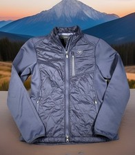 Ariat Fusion Insulated Jacket Women S Purple AriatTek 2-Way Zip Pockets-EUC