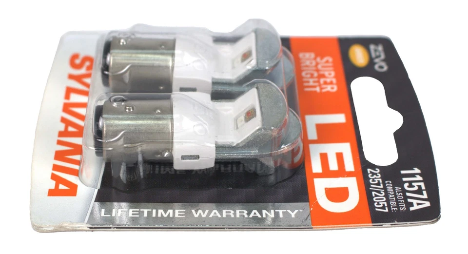 Mini bombillas LED súper brillantes Sylvania Zevo uso todoterreno número de modelo 1157ALED.BP2 Foto 2 de 4