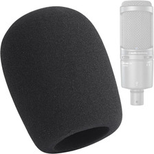 Microphone Covers Foam 1-Pack, High Density Foam Mic Windshield Pop for Mic Cond