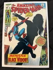 Amazing Spider-Man 86 1st New Black Widow Costume VF / VF+ (Est) 1970 Romita Sr.