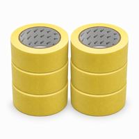 6X Kreppband Malerkrepp Abdeckband Abklebeband Malerband 48Mm X 50M Klebeband
