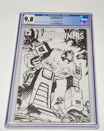 Transformers #1 10th Tenth Printing PX Limited Variant CGC 9.8