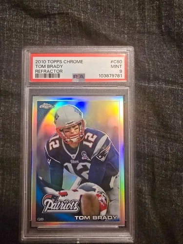 2010 Topps Chrome - Tom Brady #C80 Refractor