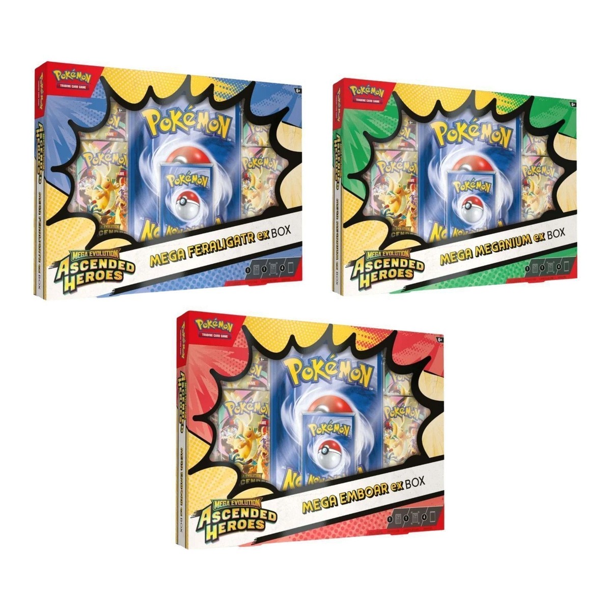 pokemon booster box craigslist Pokemon Mega Evolutions 2.5 Ascended Heroes Mega ex Box