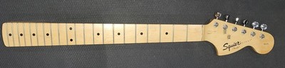 2008 Squier Affinity Stratocaster Right Hand neck with fender F style tuners