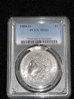 1904-O $1 MORGAN SILVER DOLLAR "NEW ORLEANS MINT" PCGS MS63