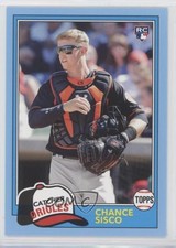 2018 Topps Archives 1981 Design Blue 8/25 Chance Sisco #211 1u6