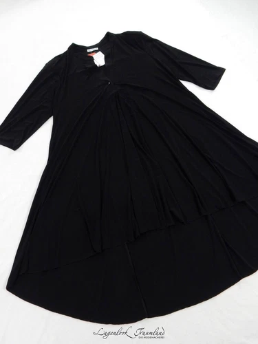 MAGNA - Lagenlook TUNIKA KLEID Gr 44 bis 58 - schwarz - Bild 10 von 11