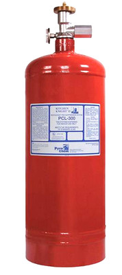PCL 300 Tank 3.0 Gallon with Valve Pyro-Chem Kitchen Knight II P/N 551194 (2026)
