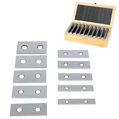 Parallel Blocks Steel 2 Parallel Holes 10 Pair 1/8 × 3'' Tolerance 0.003