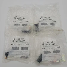 4 IRP NIC-3/8" Soft Clamps for Unistrut Fits 3/8" O.D. Copper Pipe