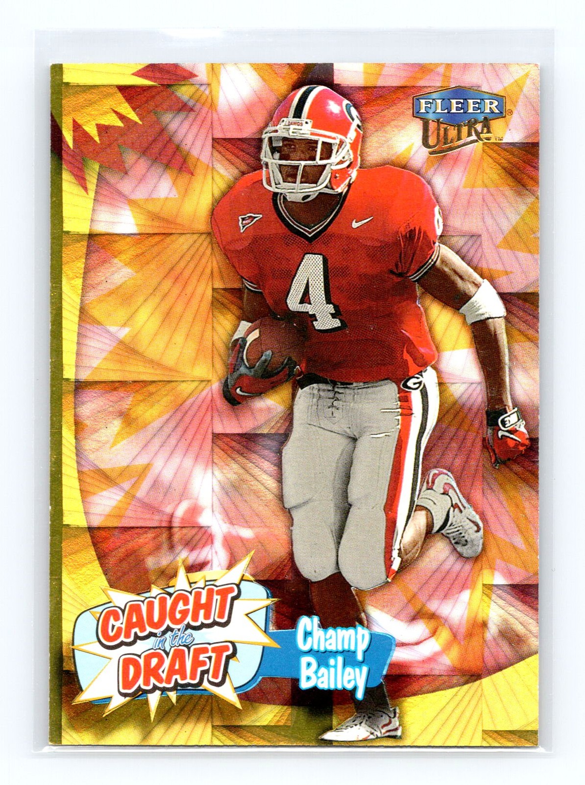 Champ Bailey Ultra Caught in the Draft #4CD Base