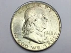 1948 Ben Franklin Half Dollar in uncirculated
