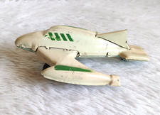 Vintage Airplane Friction Tin Toy Japan Decorative Kids Collectible TOY791