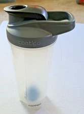 Contigo Fit Bottle Shake & Go Leak Proof With Shaker Ball Gray