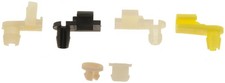 Dorman 75450 Door Lock Rod Clips Compatible with One Size, Black, Tan, Yellow