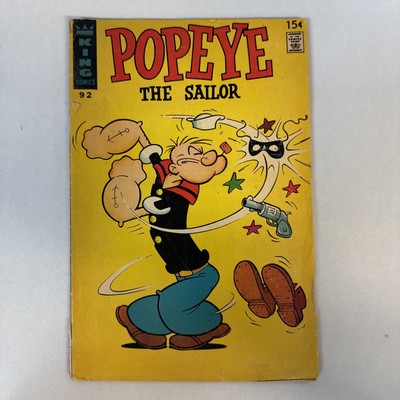 Popeye (1948-1980 Dell/Gold Key/King/Charlton) #92 - Good Condition W/ Some Wear