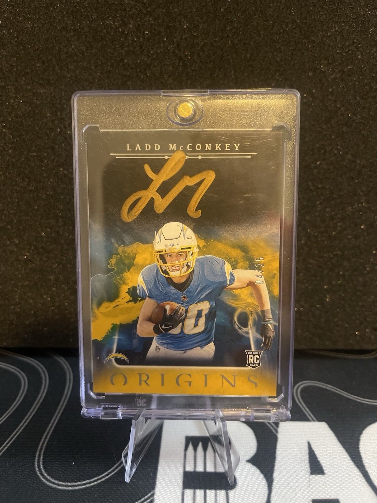 Ladd McConkey Panini Origins Origins Autographs #OALMC Base