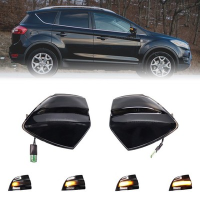 Dynamic LED Turn Signal Light Indicator For Ford S-Max Kuga C394 C-Max 2011-2019