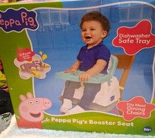Peppa Pig Booster Seat With Safe Tray
