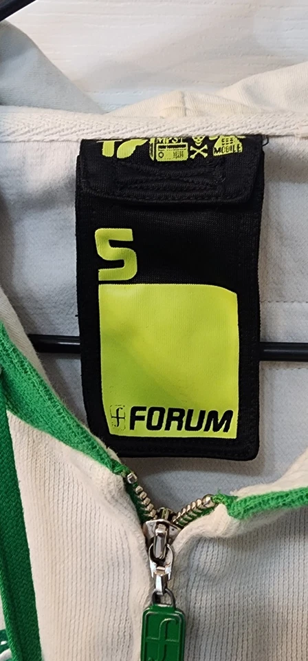 Sudadera con Capucha Forum Snowboard Cremallera Completa De Colección Para Hombres Pequeña Años 90 Y2K Patinador Foto 4 de 4