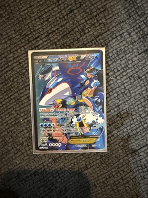 Pokemon Team Aqua's Kyogre EX - Double Crisis (DCR) 6/34 full art
