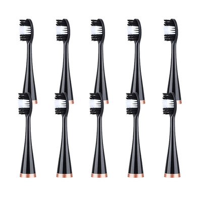 10Pcs Replacement Brush Heads for Sonic Electric Teeth Whitening Device Teeth Cl
