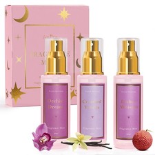 Body Spray for Women 3 Pack, Fragrance Mist Gift Set, 1 Count Pack of 3 