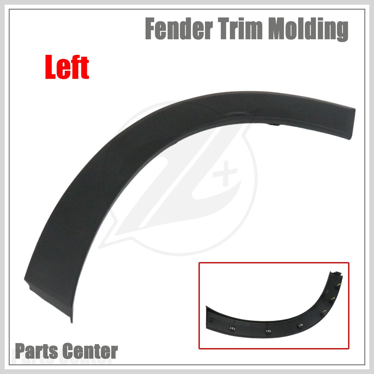 Rear Wheel Opening Molding Driver Left Side For 2023-2025 Honda HR-V