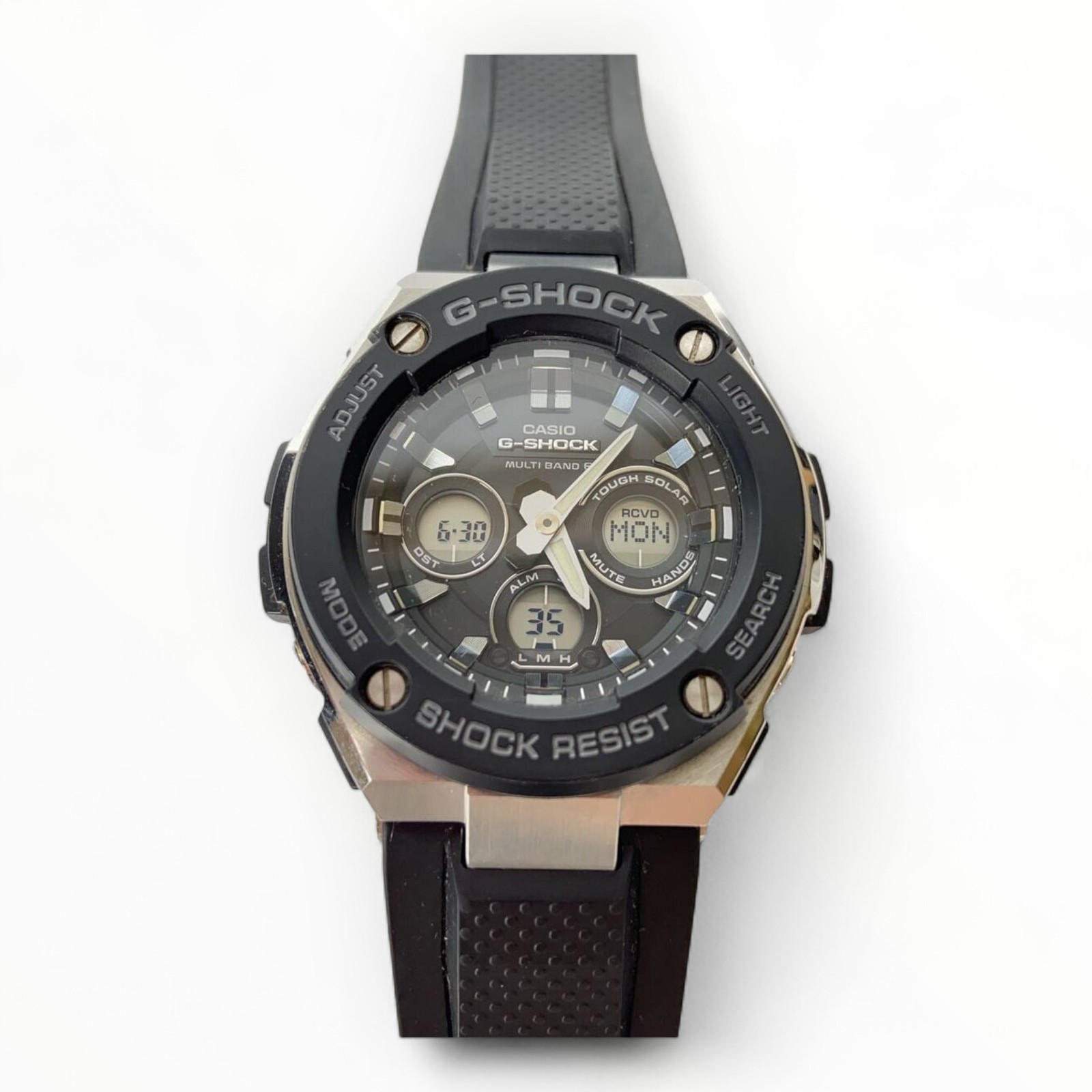 CASIO Solar Ana-Digi Black Mens Watch 8981 2.17