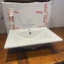 Slim full Vanity Sink Basin 600mm x 460mm x 170mm china top. 