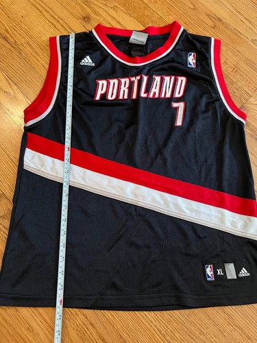 Adidas Portland Trailblazers Brandon Roy #7 NBA Basketball Jersey Kids XL 18-20 - Picture 8 of 12