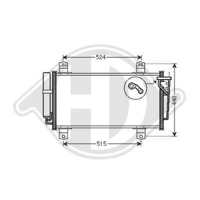 KONDENSATOR für MAZDA MAZDA 6 08/2007