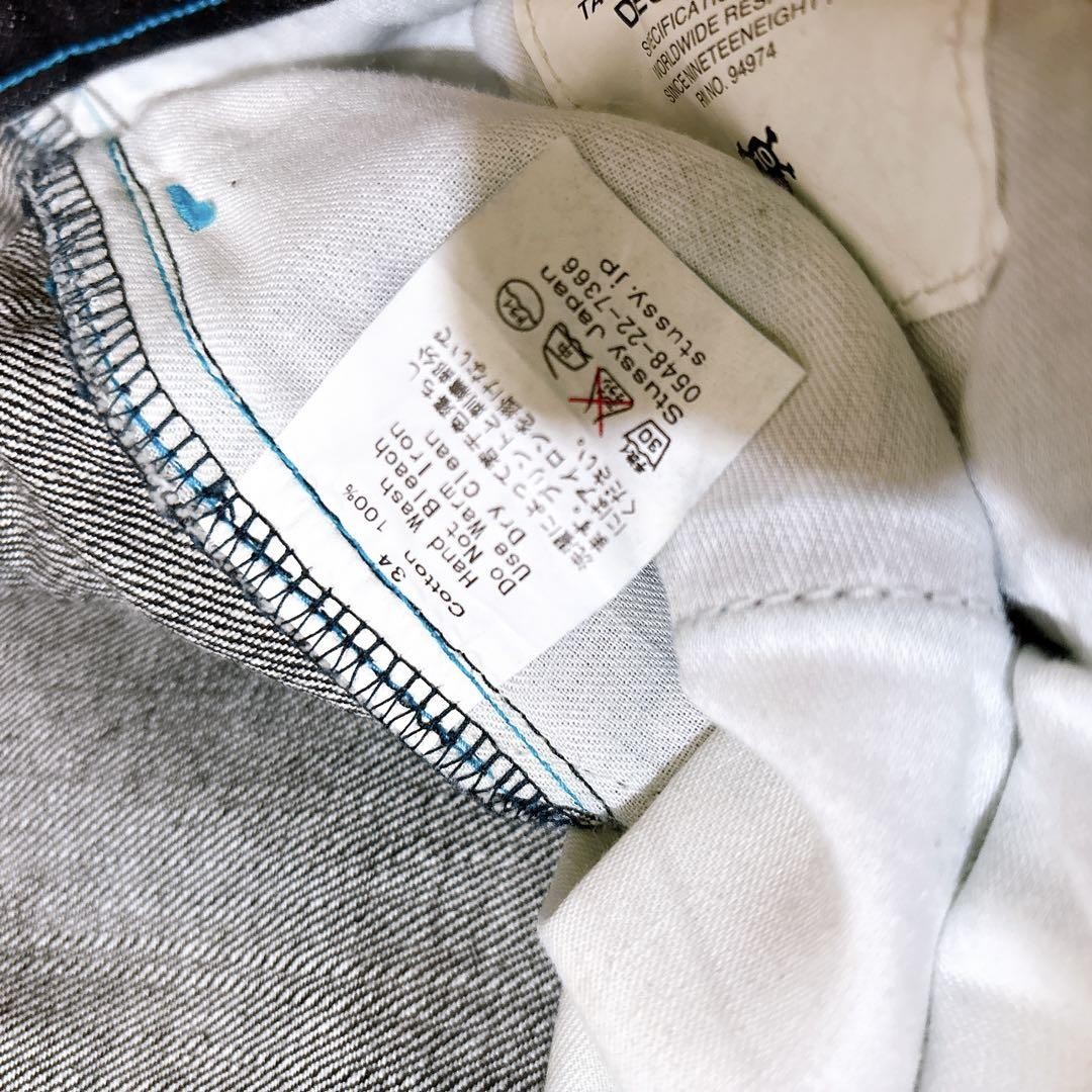 パンツ OLD STUSSY TACHIKAWA CHAPTER DECADEONE Stussy TACHIKAWA CHAPTER 10th Decadeone Denim Pants 34 Used