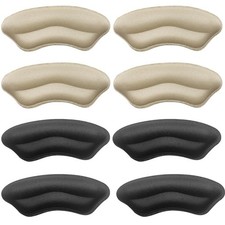 Back of Heel Cushion Pads 8Pcs Mesh Adhesive Heel Grips Inserts for Boots