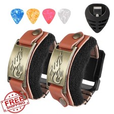 2pc Guitar Fretboard String Mute Damper Brown