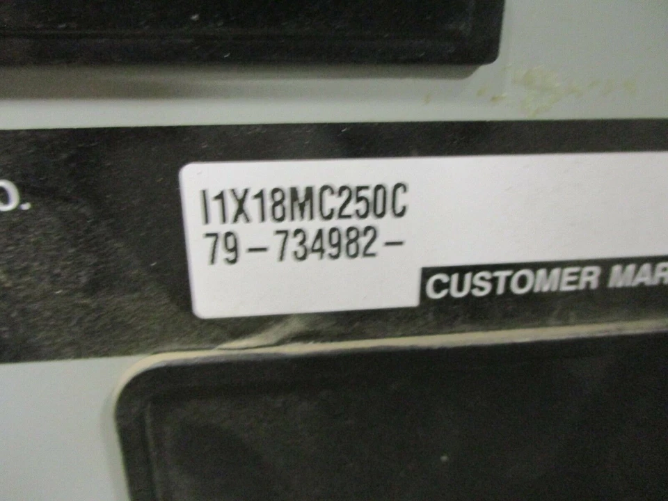 Siemens Main Breaker Circuit Breaker Panel I1X18MC250C 250A Max 208Y/120 3Ph 4W - Image 4 of 4