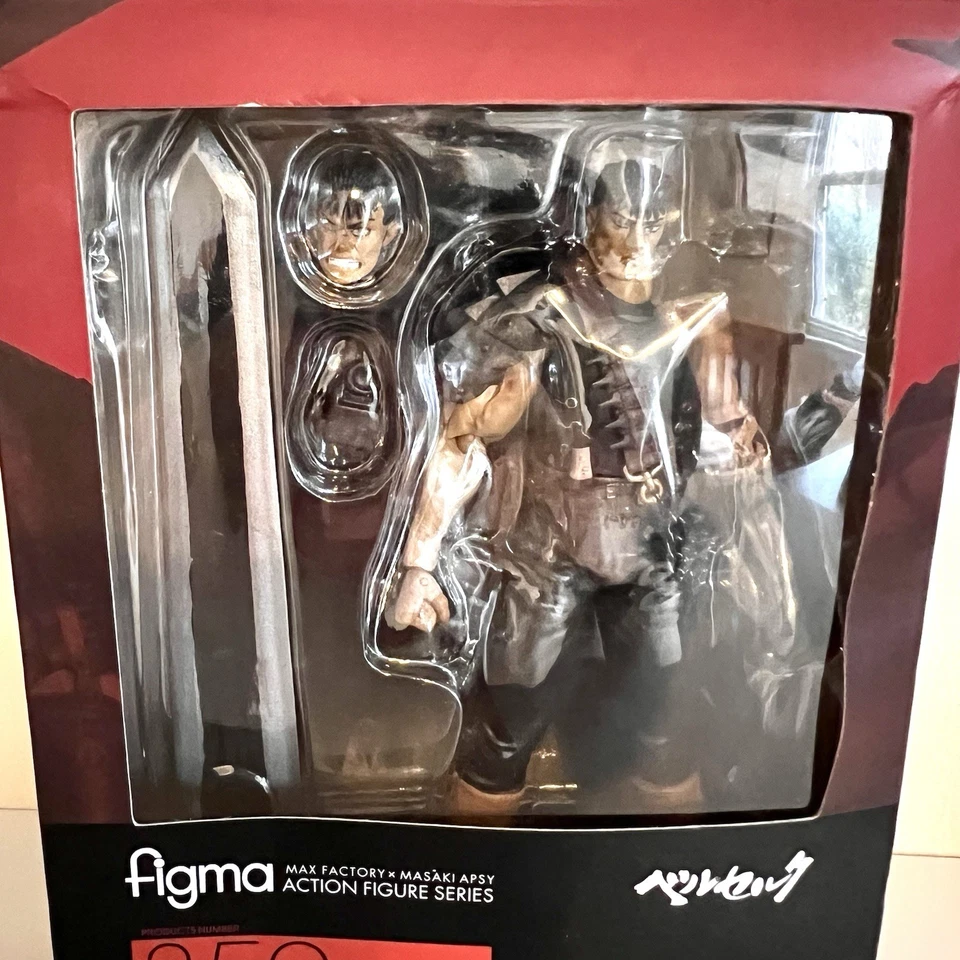 Figma 359 Guts Black Swordsman Repaint Edition Berserk Action Figure Max Factory - Image 2 of 4