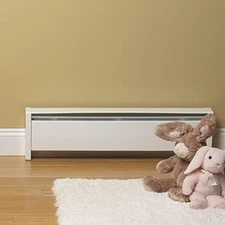 Cadet SoftHeat Hydronic Electric Baseboard Heater 240/208-V 750/562W in White